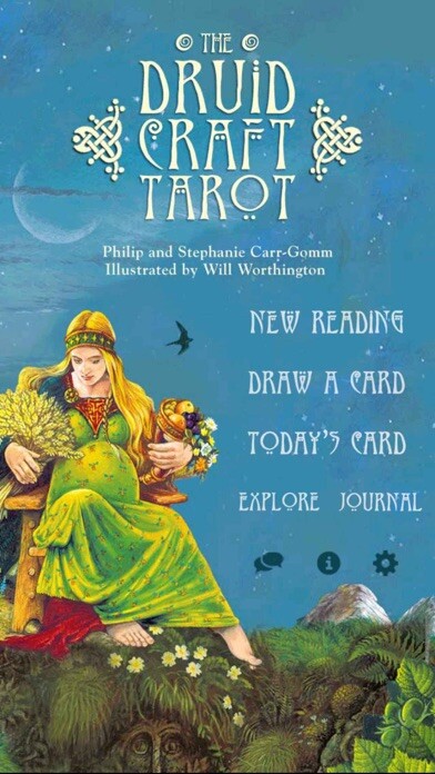 Emulate iPhone app DruidCraft Tarot using MyAndroid Emulate iPhone app DruidCraft Tarot using MyAndroid