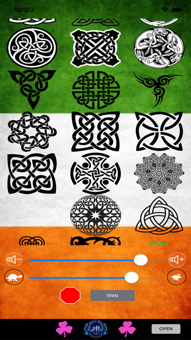 Emulate iPhone app Druid Drum Loops using MyAndroid