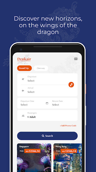 Emulate iPhone app Drukair using MyAndroid Emulate iPhone app Drukair using MyAndroid