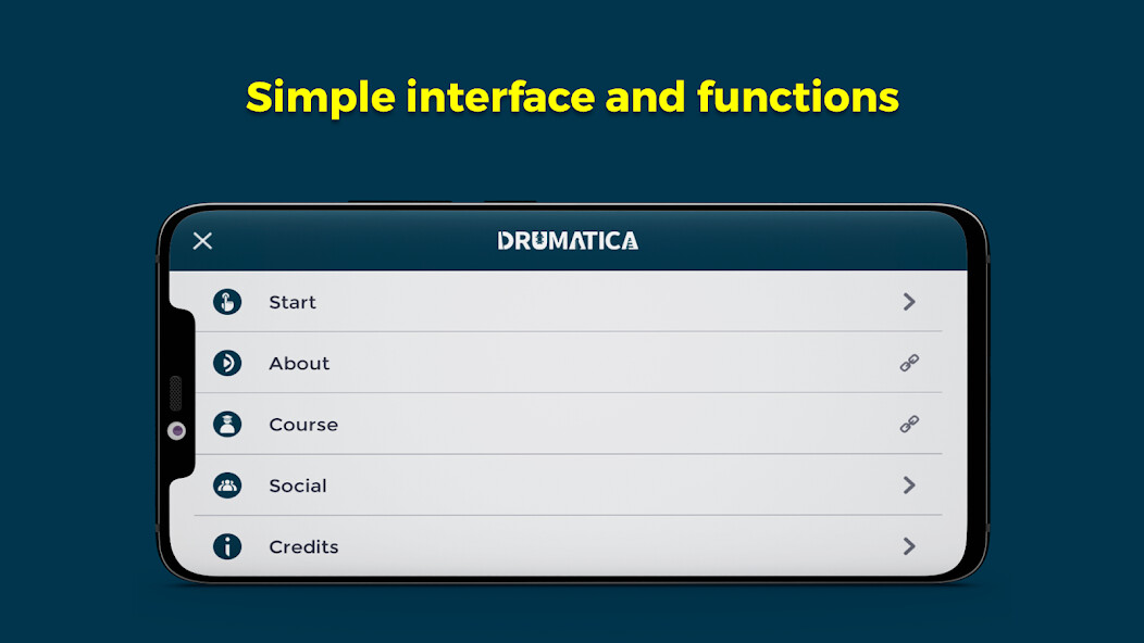 Run android online APK Drumatica from MyAndroid or emulate Drumatica using MyAndroid