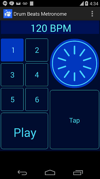 Emulate iPhone app Drum Beats Metronome using MyAndroid Emulate iPhone app Drum Beats Metronome using MyAndroid