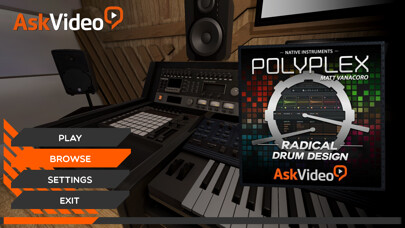 Emulate iPhone app Drum Course For Polyplex using MyAndroid