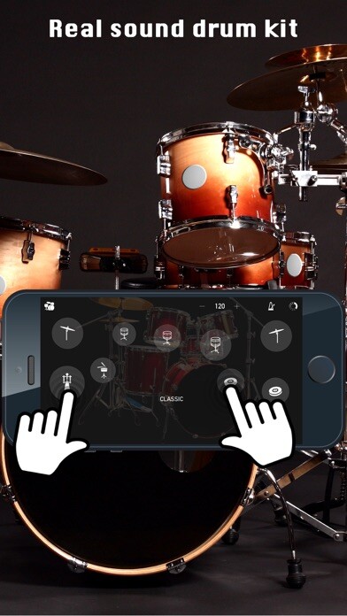 Emulate iPhone app DRUM KIT - PRO using MyAndroid Emulate iPhone app DRUM KIT - PRO using MyAndroid