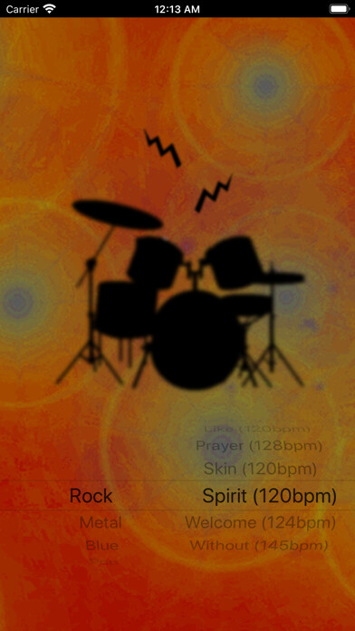 Emulate iPhone app Drum Loop - drum machine using MyAndroid Emulate iPhone app Drum Loop - drum machine using MyAndroid