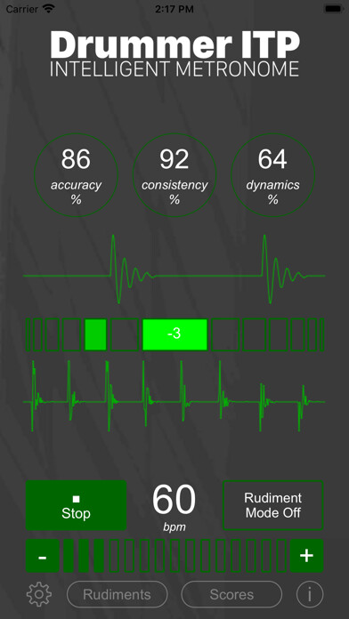 Emulate iPhone app Drummer ITP - Rudiment Trainer using MyAndroid Emulate iPhone app Drummer ITP - Rudiment Trainer using MyAndroid