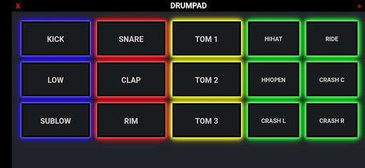 Run android online APK Drum Pad - Build music from MyAndroid or emulate Drum Pad - Build music using MyAndroid