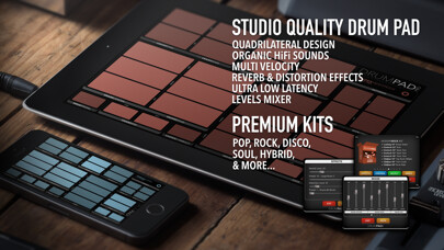 Emulate iPhone app Drum Pad Pro - Real Drums Sound Machine Beat Maker using MyAndroid Emulate iPhone app Drum Pad Pro - Real Drums Sound Machine Beat Maker using MyAndroid