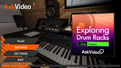 Emulate iPhone app Drum Racks Course For Live using MyAndroid