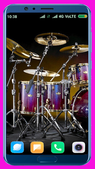 Run android online APK Drum set HD Wallpaper from MyAndroid or emulate Drum set HD Wallpaper using MyAndroid