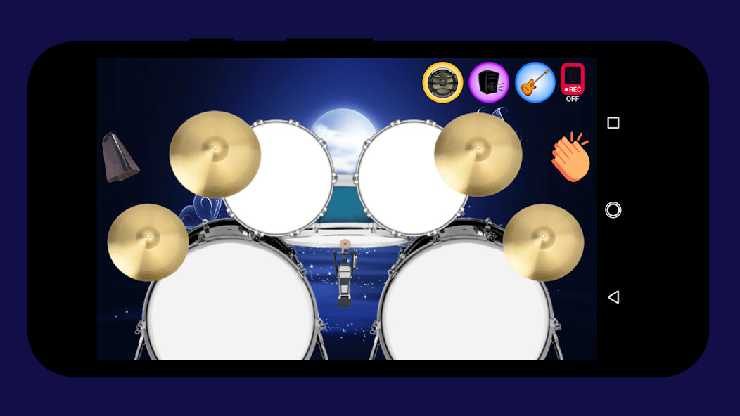 Emulate Android APK Drum Set