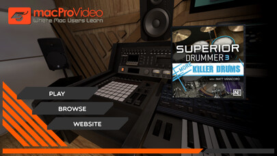 Emulate iPhone app Drums For Superior Drummer 3 using MyAndroid