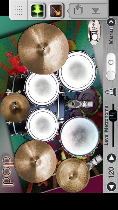 Emulate iPhone app DrumsLive - MIDI Drums using MyAndroid Emulate iPhone app DrumsLive - MIDI Drums using MyAndroid