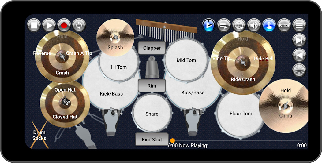 Run android online APK Drums, Percussion and Timpani from MyAndroid or emulate Drums, Percussion and Timpani using MyAndroid