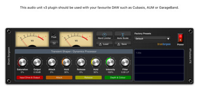 Emulate iPhone app Drum Surgeon AUv3 Plugin using MyAndroid