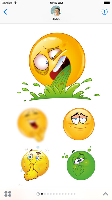 Emulate iPhone app Drunk Emoji for iMessage using MyAndroid Emulate iPhone app Drunk Emoji for iMessage using MyAndroid
