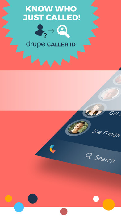 Emulate iPhone app drupe - Caller ID & Dialer using MyAndroid Emulate iPhone app drupe - Caller ID & Dialer using MyAndroid