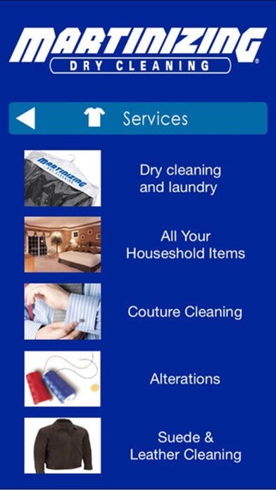 Emulate iPhone app Dry Cleaning Laundry Delivery using MyAndroid Emulate iPhone app Dry Cleaning Laundry Delivery using MyAndroid