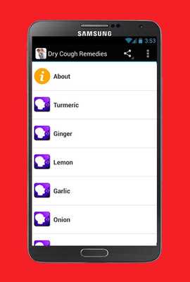 Emulate Android APK Dry Cough Remedies