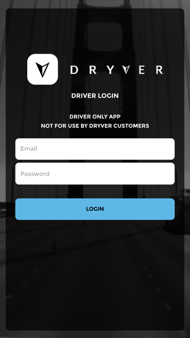 Emulate iPhone app Dryver Blue using MyAndroid Emulate iPhone app Dryver Blue using MyAndroid