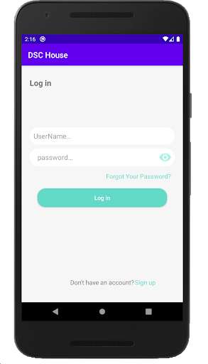 Run android online APK DSC House from MyAndroid or emulate DSC House using MyAndroid