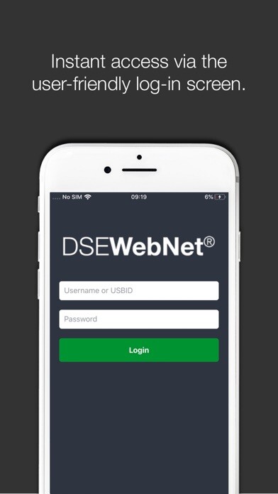 Emulate iPhone app DSE WebNet® using MyAndroid