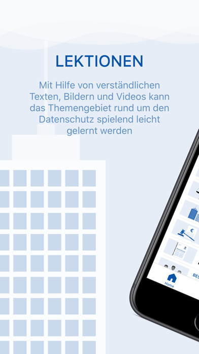 Emulate iPhone app DSGVO Training using MyAndroid Emulate iPhone app DSGVO Training using MyAndroid