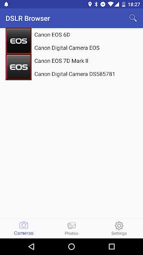 Emulate Android APK DSLR Browser