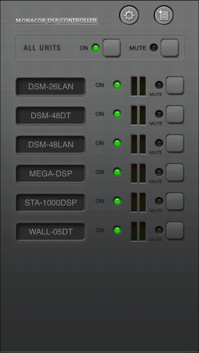 Emulate iPhone app DSP-CONTROL using MyAndroid