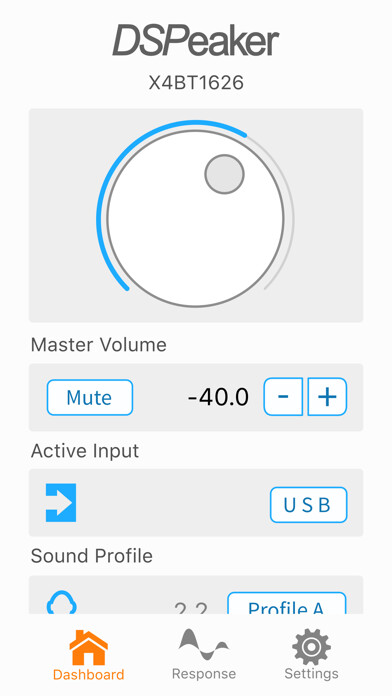 Emulate iPhone app DSPeaker BT Remote using MyAndroid