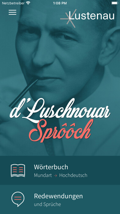 Emulate iPhone app d’Sprôôch – Lustenauer Mundart using MyAndroid Emulate iPhone app d’Sprôôch – Lustenauer Mundart using MyAndroid