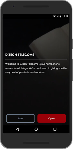 Run android online APK D.TECH TELECOMS from MyAndroid or emulate D.TECH TELECOMS using MyAndroid Run android online APK D.TECH TELECOMS from MyAndroid or emulate D.TECH TELECOMS using MyAndroid