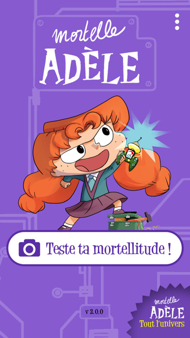 Emulate iPhone app Détecteur Mortelle Adèle using MyAndroid