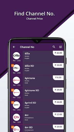 Run android online APK DTH Plans - Channel No & Channel Price Calculator from MyAndroid or emulate DTH Plans - Channel No & Channel Price Calculator using MyAndroid