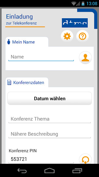 Run android online APK dtmsConference from MyAndroid or emulate dtmsConference using MyAndroid