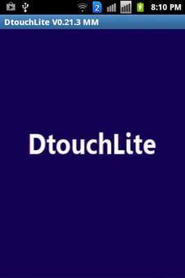 Emulate Android APK DtouchLite V2.0 Emulate Android APK DtouchLite V2.0