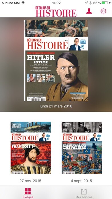 Emulate iPhone app Détours en Histoire Magazine using MyAndroid Emulate iPhone app Détours en Histoire Magazine using MyAndroid