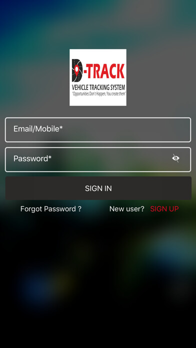 Emulate iPhone app D-Track using MyAndroid