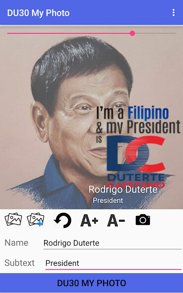 Run android online APK DU30 My Photo from MyAndroid or emulate DU30 My Photo using MyAndroid