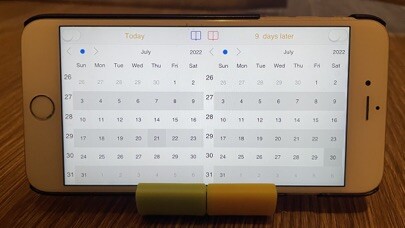 Emulate iPhone app Dual Calendar - Day Counter using MyAndroid Emulate iPhone app Dual Calendar - Day Counter using MyAndroid