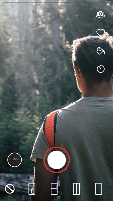 Emulate iPhone app DualCam using MyAndroid