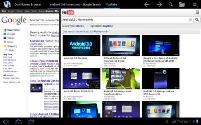 Emulate Android APK Dual Screen Browser Emulate Android APK Dual Screen Browser