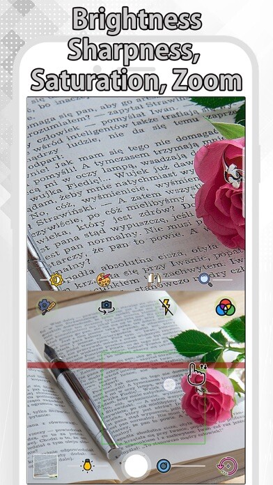 Emulate iPhone app Dual Screen Magnifier using MyAndroid