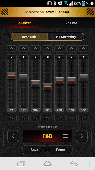 Emulate iPhone app Dual Smart EQ using MyAndroid
