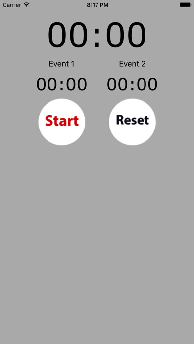 Emulate iPhone app Dual Stopwatch for Coaches using MyAndroid Emulate iPhone app Dual Stopwatch for Coaches using MyAndroid
