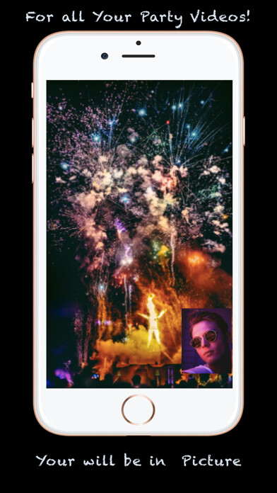 Emulate iPhone app Dual Video : Video in Video using MyAndroid