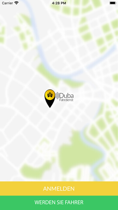 Emulate iPhone app Duba fahrdienst using MyAndroid