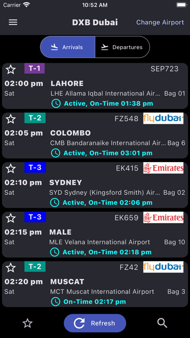 Emulate iPhone app Dubai Airport: Flight Info using MyAndroid Emulate iPhone app Dubai Airport: Flight Info using MyAndroid
