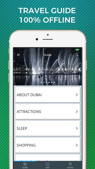 Emulate iPhone app Dubai Travel Guide with Offline Street Map using MyAndroid Emulate iPhone app Dubai Travel Guide with Offline Street Map using MyAndroid