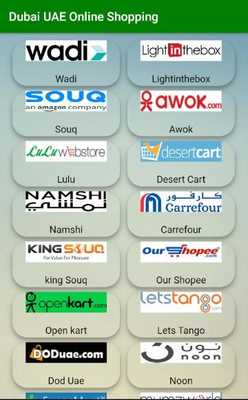 Emulate Android APK Dubai UAE Online Shopping-Online Shopping Dubai