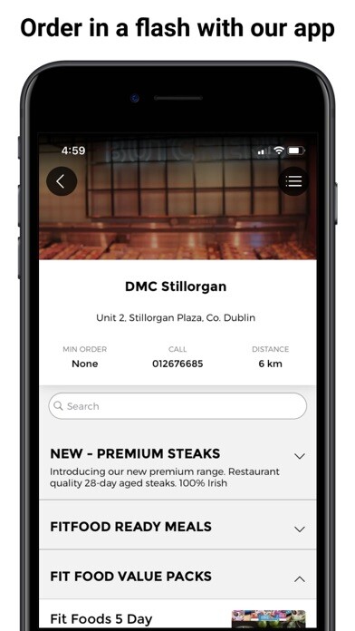 Emulate iPhone app Dublin Meat Co. - Fit Foods using MyAndroid Emulate iPhone app Dublin Meat Co. - Fit Foods using MyAndroid